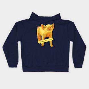 Where's Your Human? Kids Hoodie